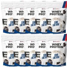 Kit 10X Whey Protein Zero Lactose - 900g Refil Cookies and Cream - NewNutrition
