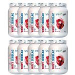 Kit 10X Whey ZeroLac - 900g Iogurte de Frutas Vermelhas  - Shark Clinic