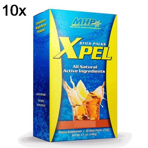 Kit 10X Xpel - 20 Sach�s 134g Abacaxi com Coco - MHP