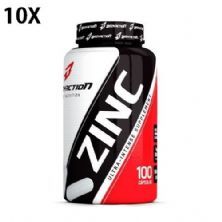 Kit 10X Zinc - 100 C�psulas - BodyAction