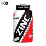 Kit 10X Zinc - 100 C�psulas - BodyAction