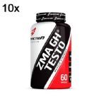 Kit 10X ZMA GH Testo - 60 C�psulas - BodyAction