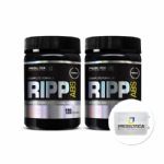 Kit 2 BCAA Ethyl Ester Pro - 120 c�psulas + Porta C�ps - Probi�tica