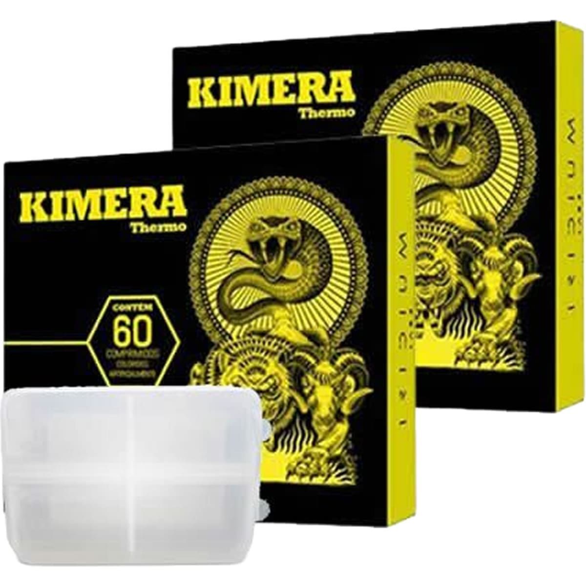 Kit 2 Kimera 60 comprimidos + Porta C�psulas Integralm�dica