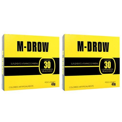 Kit 2 M-drow - 60 Comprimidos - Intlab