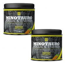 Kit 2 - Pr�-Treino Minotauro - Laranja 300g - Iridium Labs