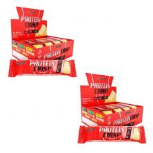 Kit 2 Protein Crisp Bar - 12 Unidades 45g Cheesecake Frutas Vermelhas - IntegralM�dica