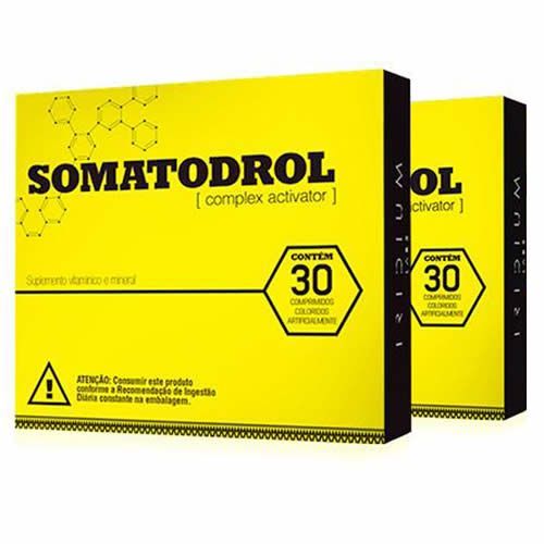 Kit 2 - Somatodrol - 30 tabletes - Iridium Labs