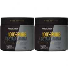 Kit 2X 100% Pure Beta Alanina - 150g - Probi�tica