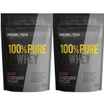 Kit 2X 100% Pure Whey - 1800g Refil Morango - Probiotica