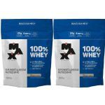 Kit 2X 100% Whey - 900g Refil Cookies & Cream - Max Titanium