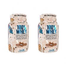 Kit 2X 100% Whey Crush - 900g Cookies Bear & Milk Cream - Under Labz