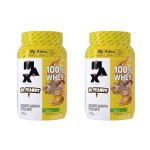 Kit 2X 100% Whey Dr. Peanut - 900g Pa�oca - Max Titanium