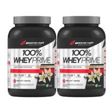Kit 2X 100% Whey Prime Concentrado - 900g Baunilha - BodyAction