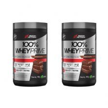 Kit 2X 100% Whey Prime Concentrado - 900g Chocolate - BodyAction