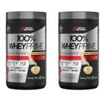 Kit 2X 100% Whey Prime Concentrado - 900g Leite Condensado - BodyAction