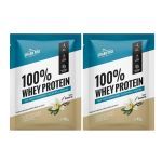 Kit 2X 100% Whey Protein - 1 Sach� 40g Baunilha - Shark Pro