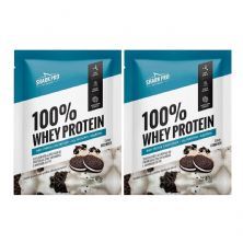Kit 2X 100% Whey Protein - 1 Sach� 40g Cookies - Shark Pro
