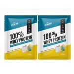 Kit 2X 100% Whey Protein - 1 Sach� 40g Leitinho - Shark Pro