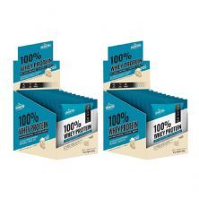 Kit 2X 100% Whey Protein - 10 Sach�s 40g Chocolate Branco - Shark Pro
