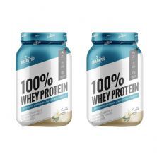 Kit 2X 100% Whey Protein - 900g Baunilha - Shark Pro