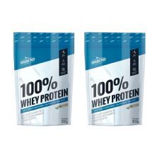 Kit 2X 100% Whey Protein - 900g Refil Baunilha - Shark Pro