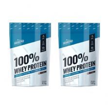 Kit 2X 100% Whey Protein - 900g Refil Chocolate - Shark Pro