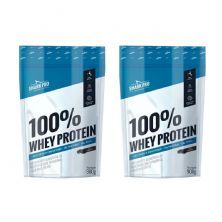 Kit 2X 100% Whey Protein - 900g Refil Cookies - Shark Pro