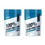Kit 2X 100% Whey Protein - 900g Refil Cookies - Shark Pro