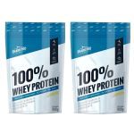 Kit 2X 100% Whey Protein - 900g Refil Leitinho - Shark Pro