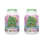 Kit 2X 100% Whey Psichopaths -  900g Vanilla - Demons Lab