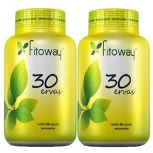 Kit 2X 30 Ervas - 60 C�psulas - Fitoway