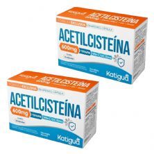 Kit 2X Acetilciste�na 600mg - 16 C�psulas - Katigu�