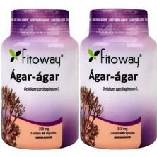 Kit 2X �gar-�gar - 60 C�psulas - Fitoway