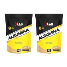 Kit 2X Albumina - 1000g Natural - X-Lab