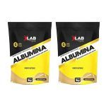 Kit 2X Albumina - 1000g Natural - X-Lab