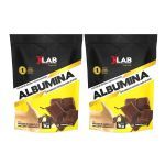 Kit 2X Albumina - 1000g Refil Mousse de Chocolate com Leite Condensado - X-Lab