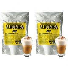 Kit 2X Albumina - 420g Refil Caf� Mocaccino - Naturovos