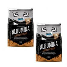 Kit 2X Albumina - 500g Cappuccino - Prote�na Pura