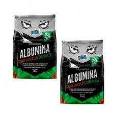 Kit 2X Albumina - 500g Chocolate com Menta - Prote�na Pura
