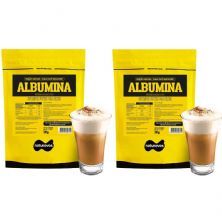 Kit 2X Albumina Refil - 1000g Caf� Mocaccino - Naturovos