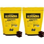 Kit 2X Albumina Refil - 1000g Chocolate - Naturovos