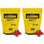 Kit 2X Albumina Refil - 1000g Morango - Naturovos