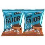 Kit 2X Alfajor WheyFajor - 1 Unidade 55g Doce de Leite - Shark Pro