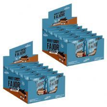 Kit 2X Alfajor WheyFajor - 12 Unidades 55g Doce de Leite - Shark Pro
