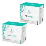 Kit 2X Aminnu - 30 Sach�s 10g Lim�o - Central Nutrition