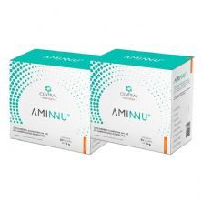 Kit 2X Aminnu - 30 Sach�s 10g Tangerina - Central Nutrition
