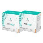 Kit 2X Aminnu - 30 Sach�s 10g Tangerina - Central Nutrition
