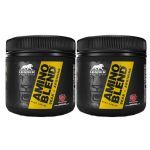 Kit 2X Amino Blend 9 EAA + Arginina - 155g Frutas Vermelhas - Leader Nutrition