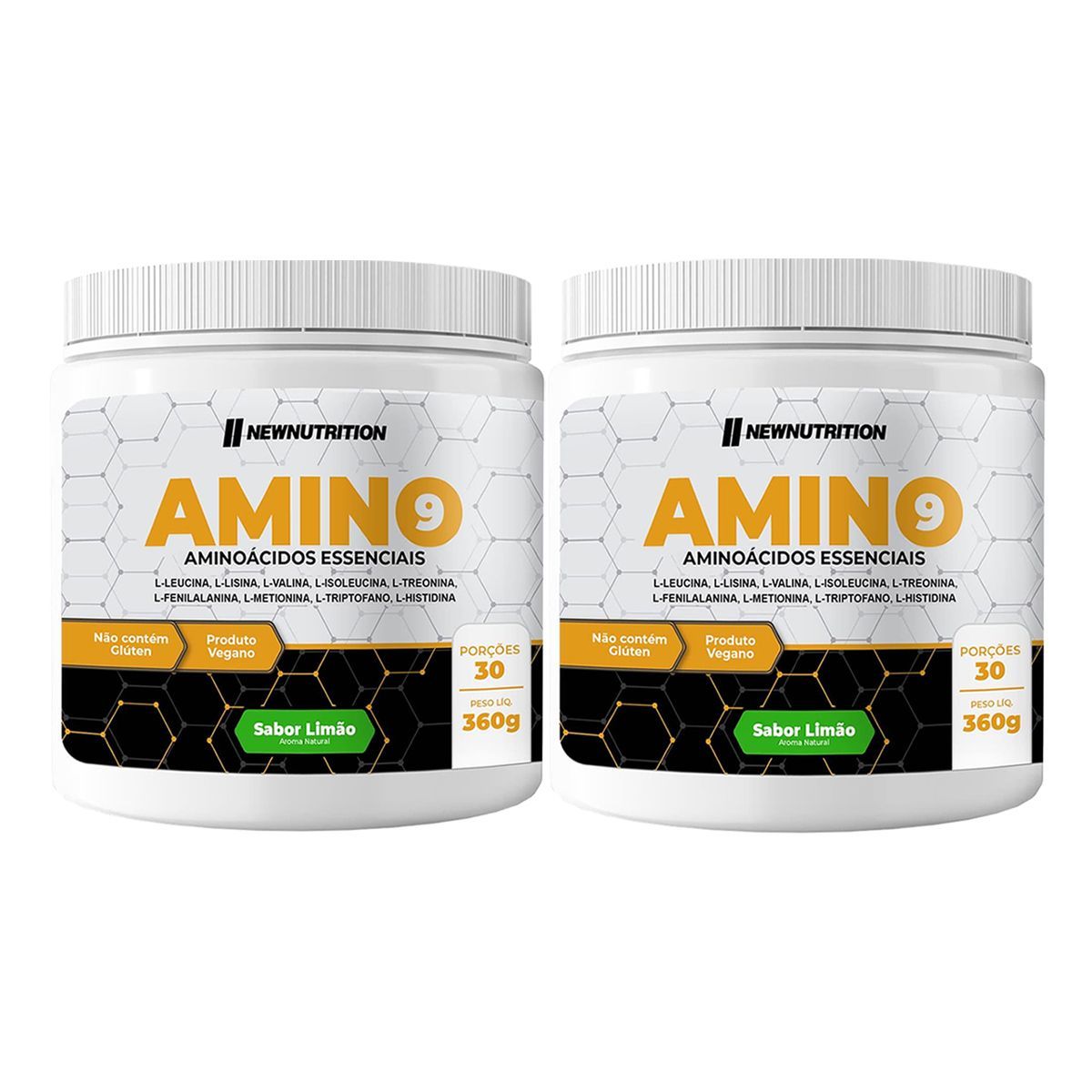 Kit 2X Amino9 - 360g Limao - NewNutrition
